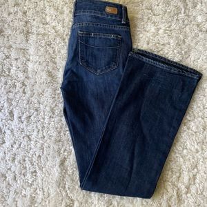 Paige dark wash bootcut jeans